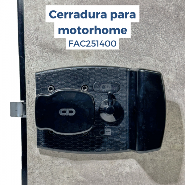 Cerradura para motorhome